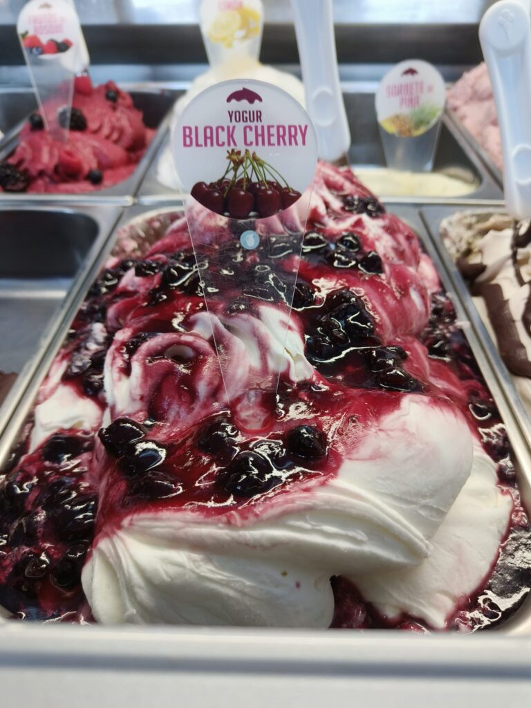 Helado artesanal gallego